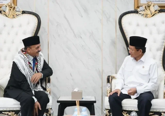 Menag Kedatangan Dubes Palestina, Bicara Persaudaraan Dua Negara
