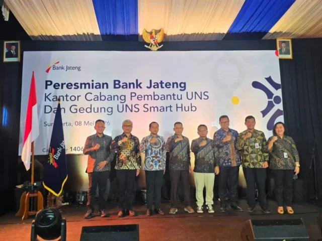 Bank Jateng Resmikan KCP UNS dan Gedung UNS Smart, Perkuat Sinergi Pendidikan dan Layanan Keuangan