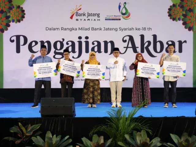 Bank Jateng Syariah Perkuat Sinergi Umat dan Ekonomi Syariah di Milad ke-18