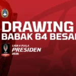 Hasil Drawing Liga 4 Piala Presiden 2026: 64 Klub Terbagi ke 16 Grup A – P