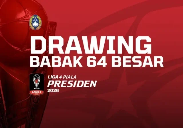 Hasil Drawing Liga 4 Piala Presiden 2026: 64 Klub Terbagi ke 16 Grup A – P