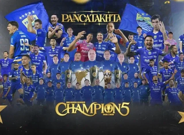 Sejarah, Persib Bandung Hattrick Juara Liga Indonesia! 